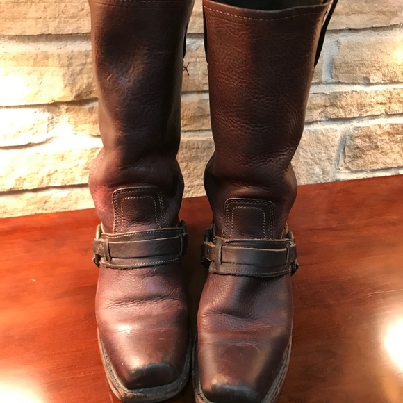frye womens square toe boots